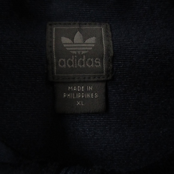 Adidas Navy/White Front Zip Jacket XL - Picture 6 of 15